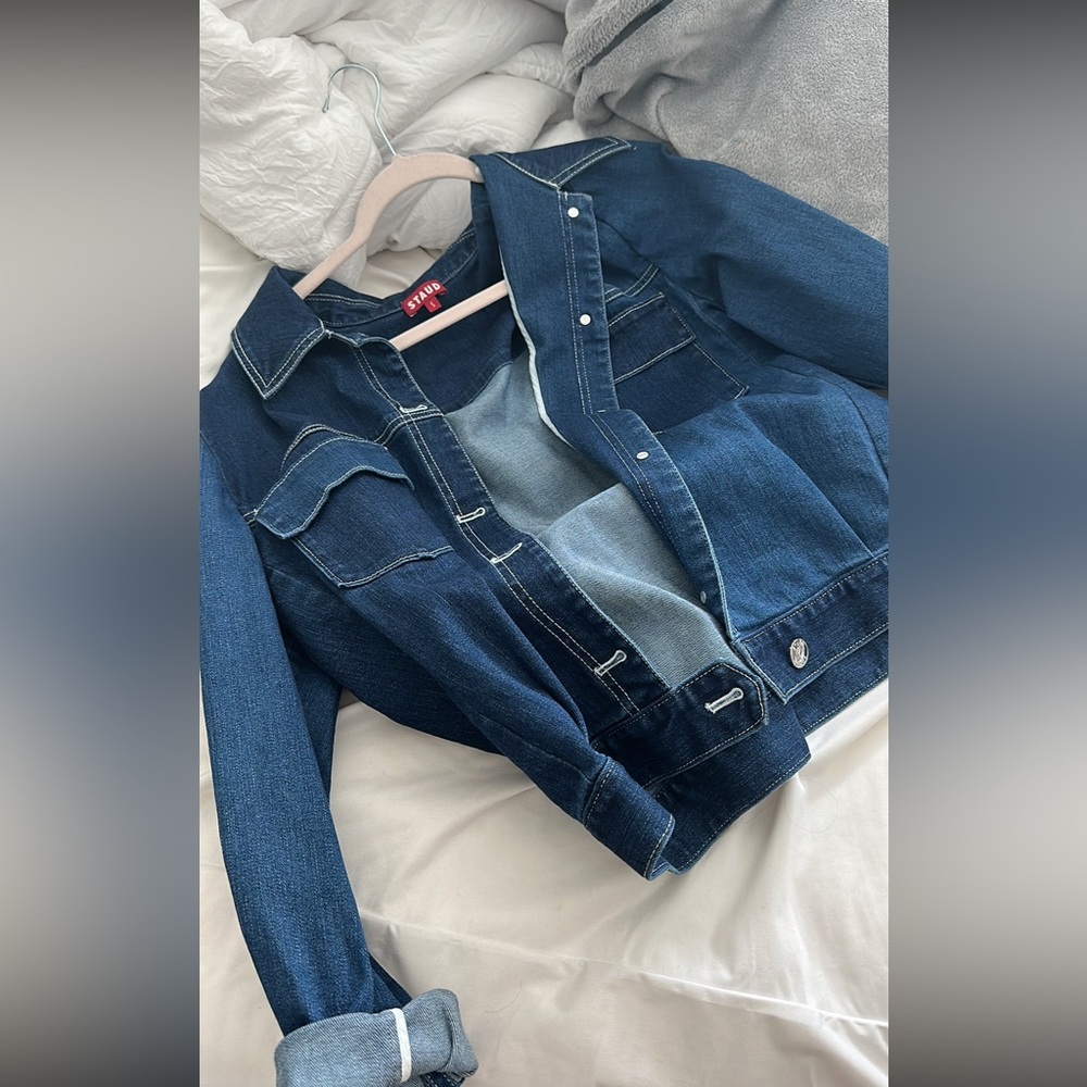 Staud denim jacket